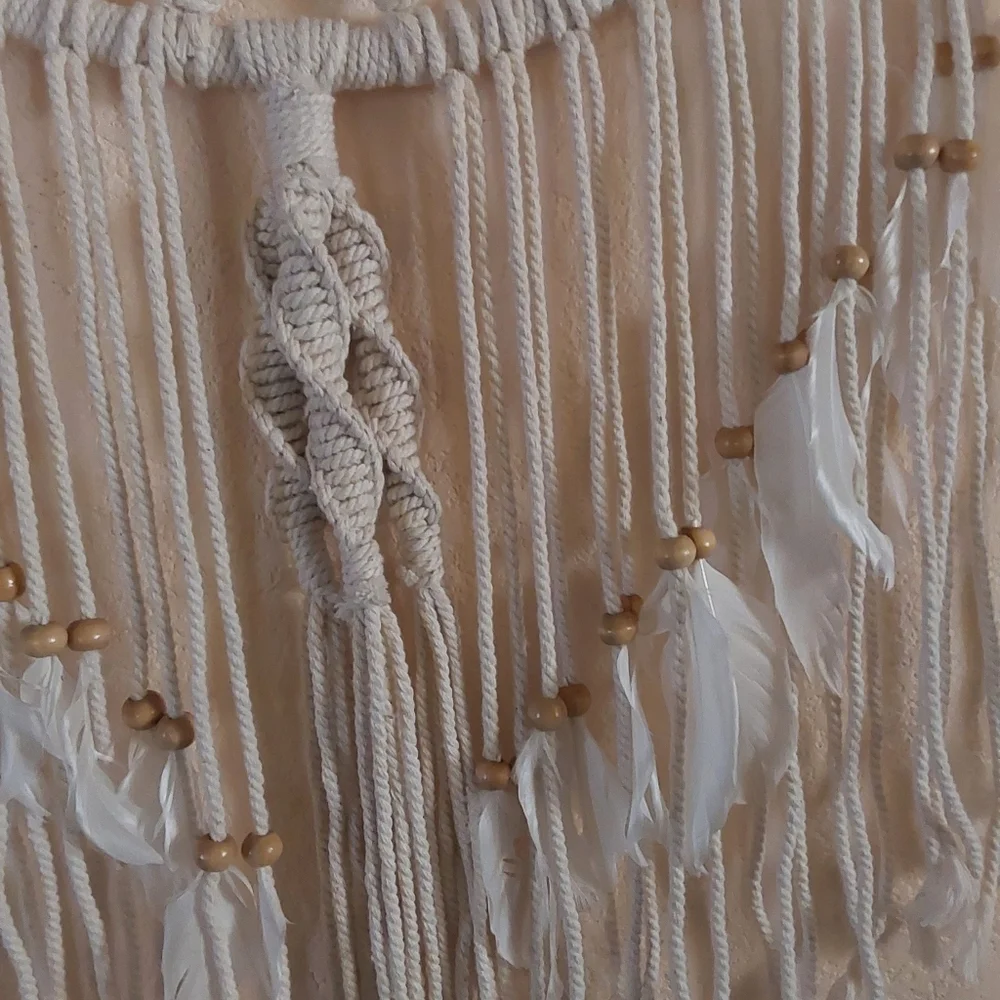 🌺 NEW Handcrafted (Macrame) Dreamcatcher Wall Decor